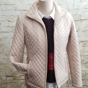 ▪Gallery▪Beige Quilted Jacket